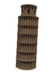 Cartonic 3D PUZZLE - LEANING TOWER OF PISA, 160 dílků, LEVEL3