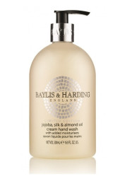 Baylis & Harding tekuté mýdlo - JOJOBA, HEDVÁBÍ A MANDLOVÝ OLEJ, 500 ml