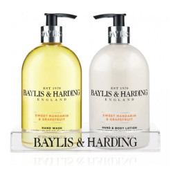 Baylis&Harding Tekuté mýdlo+krém - Mandarinka & grapefruit, 2x 500 ml