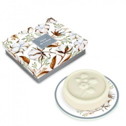 Esprit Provence FLEUR DE COTON, tuhé mýdlo + mýdlenka