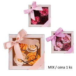 Salsa Sada mýdlových květů 4x 4g v dárkovém boxu MIX / cena 1ks