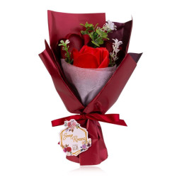 Salsa Kytice z mýdlových květů 3x 6,5g červená