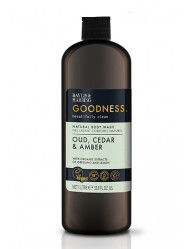 Baylis&Harding Sprchový gel - Oud, Cedar & Amber, 500ml