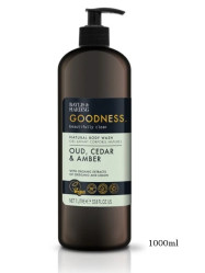 Baylis&Harding Sprchový gel 1L - Goodnes Oud, Cedar & Ambra