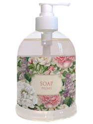 Sköna Ting PEONIES & ROSES, tekuté mýdlo 500ml
