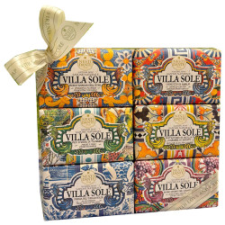 Nesti Dante Dárková sada 6x tuhé mýdlo 150g VILLA SOLE