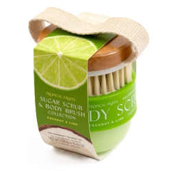 Tropical Fruits – Kokos & Limetka Sada tělového peelingu, 150 g