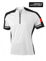 FOTODÁRKY: Foto-tričko J&N pánské CYKLISTICKÉ bílo-černé velikost XXL