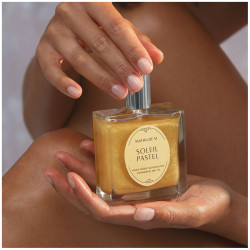 Mathilde M. - SOLEIL PASTEL, třpytivý olejíček na tělo a vlasy, 100ml