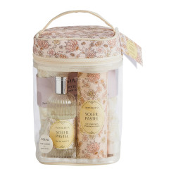 Mathilde M. - SOLEIL PASTEL, velká kosmetická sada v taštičce, 4dílná