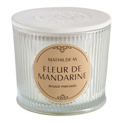 Mathilde M. - FLEUR DE MANDARINE, velká tříknotá svíčka 400g