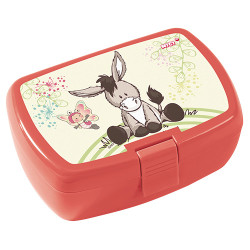 Nici Svačinový box dětský - OSLÍK A MOTÝL, pastelový