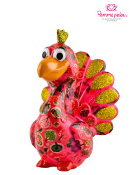 Pomme pidou KASIČKA velikost M - PAOLO tm. růžový