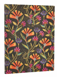Paperblanks Diář 2026 ULTRA týdenní vertical - Wild Flowers, flexi