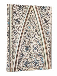 Paperblanks Diář 2025-2026 Vault of the Milan Cathedral, MIDI, týdenní, horizont