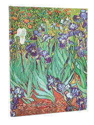 Paperblanks Diář 2025-2026 Van Gogh's Irises, ULTRA, vertical, týdenní