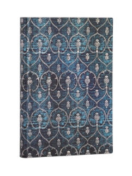Paperblanks MIDI zápisník - BLUE VELVET, nelinkovaný, flexis