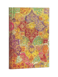 Paperblanks MIDI zápisník - BAVARIAN WILD FLOWERS, linkovaný, flexis