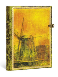 Paperblanks MIDI zápisník - Rembrandtovo 350. výročí, linkovaný, 240stran