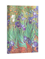 Paperblanks MIDI zápisník - Van Gogh’s Irises, linkovaný