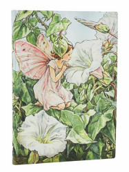 Paperblanks MIDI zápisník - Bindweed Fairy, 170stran, flexi, linkovaný