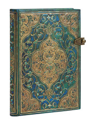 Paperblanks MINI zápisník - Turquoise Chronicles, 240stan, linkovaný