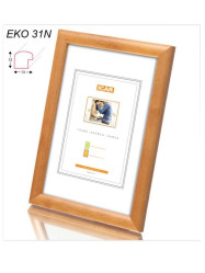 Rámeček dřevěný Icar EKO 31N 9x13 světle hnědý