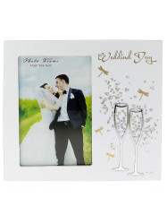 Rámeček 10x15cm svatební Gedeon V1346 WEDDING DAY