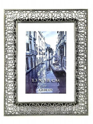 Rámeček 13x18 Gedeon RM0757S kovový, stříbrná patina