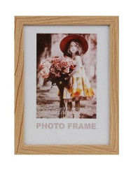 Rámeček dřevěný MDF 15x21 cm Fandy STYLE světle hnědý