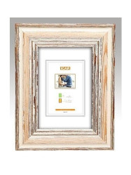 Rám Icar dřevěný DRZ D3 21x30 melír hnědý