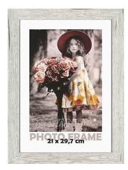 Rámeček NARVIK 21x29,7 cm, krémový, dřevo MDF