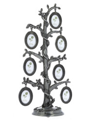 Rámeček Gedeon FT11 STROM života 7x foto STŘÍBRNÁ PATINA