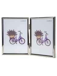 Rámeček 2x 13x18 cm Gedeon SSA 13, kov