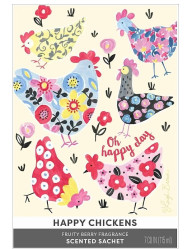 Vonný sáček 115ml Fresh Scents - HAPPY CHICKENS