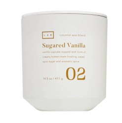 DW HOME Sugared Vanilla, Vonná svíčka ve skle, 411 g