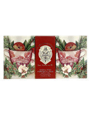La Florentina - SPICED APPLE TEA, dárková sada tuhých mýdel, 3x 150 g