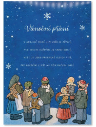 Albi Hrací přání s efekty - LADA Vánoční přání