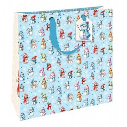 Nekupto Dárková taška ULIL - 0005 Sněhuláci