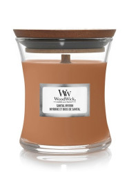 Vonná svíčka WoodWick SANTAL MYRRH, malá 85 g