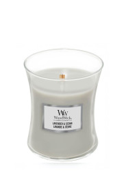 Vonná svíčka WoodWick LAVENDER & CEDAR střední 275 g