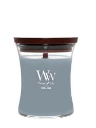 Vonná svíčka WoodWick TERRA HAZE, střední 275g