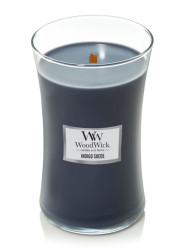 Vonná svíčka WoodWick INDIGO SUEDE velká 609g