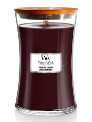 Vonná svíčka WoodWick PHANTOM CHERRY, velká 609 g