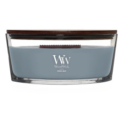 Vonná svíčka WoodWick TERRA HAZE, široký knot 453g