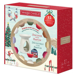 Yankee Candle Xmas 2025 Dárková sada Aromalampa & 12x vosk 22g