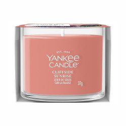 Yankee Candle Votivní svíčka ve skle 37g CLIFFSIDE SUNRISE