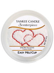 Yankee Candle Scenterpiece Easy MeltCup SNOW IN LOVE 61 g DOPRODEJ