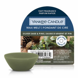 Yankee Candle SILVER SAGE & PINE, vonný vosk 22 g NEW