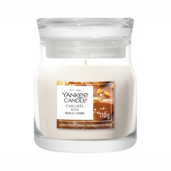 Yankee Candle CARAMEL KISS, signature malá svíčka 110 g